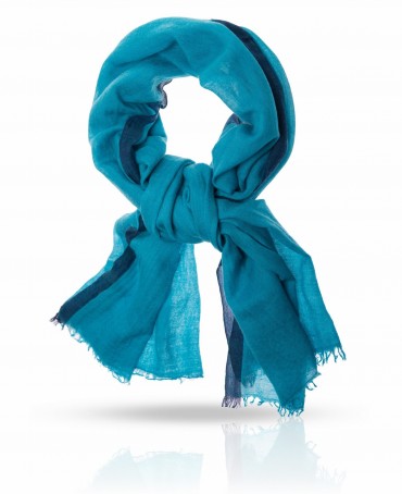 Палантин Унисекс CW-CASHWOOL/BLUE